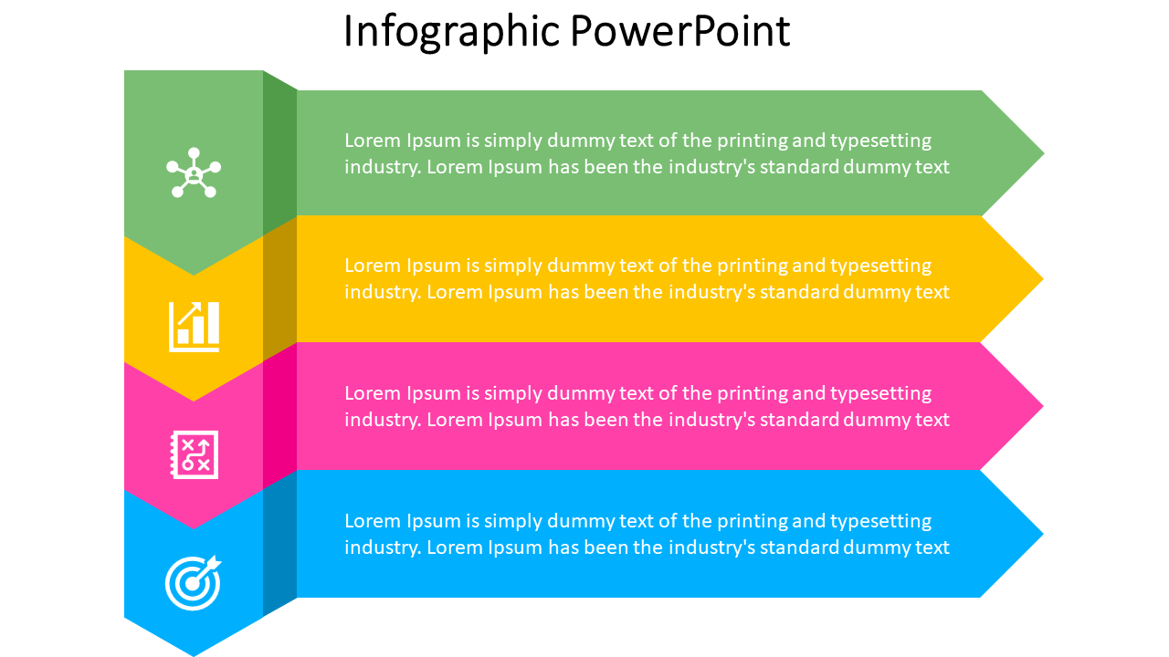 Chevron Model  Infographic PowerPoint and Google Slides