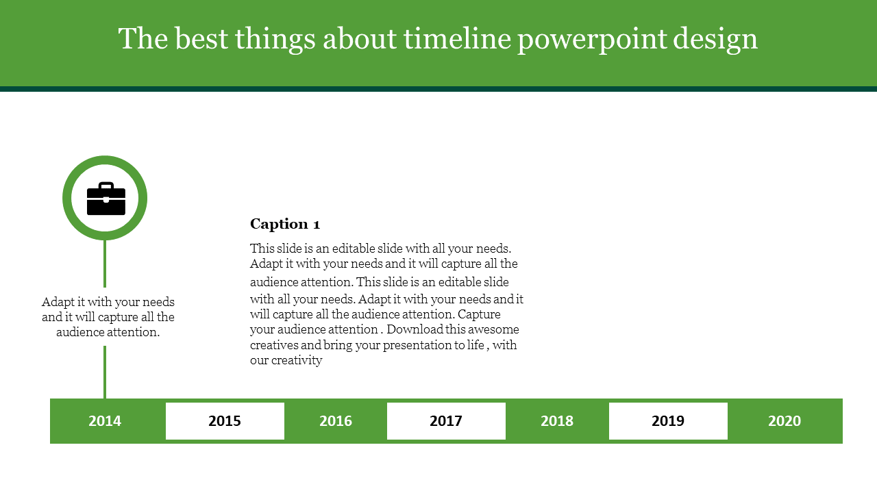 Easy To Use Unlimited Timeline PowerPoint Design Slides