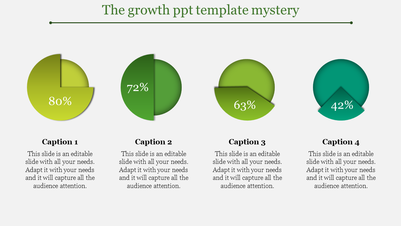 Growth PPT Template For Presentation and Google Slide