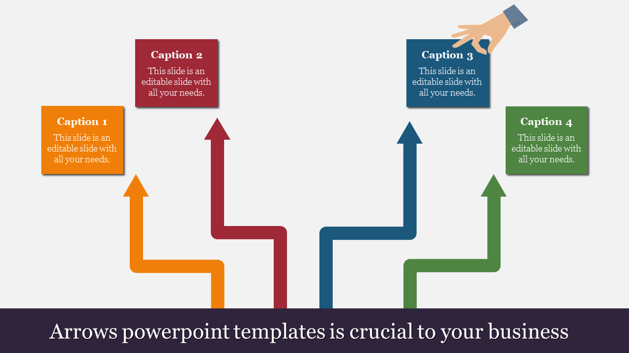 High Quality Pre Designed Arrows PowerPoint Templates and Google Slides