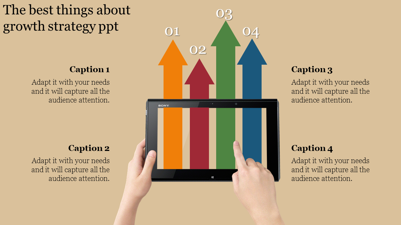 Editable Growth Strategy PPT And Google Slides