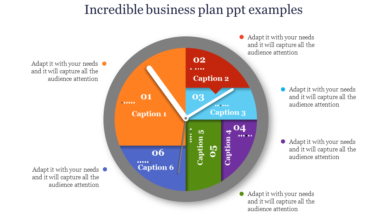 Multicolor Business Plan PPT Template Presentation