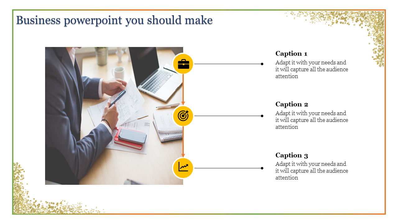 Business PPT Template for Corporate Strategy Presentations