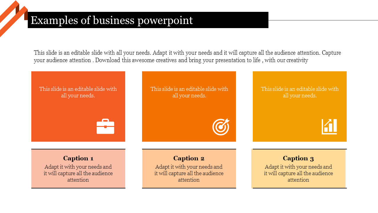 Business PowerPoint Template for Effective Corporate Reports