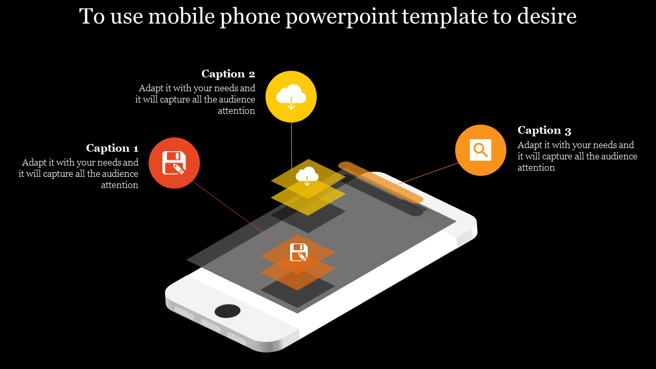 Mobile Phone PowerPoint Template &amp; Google Slides Themes