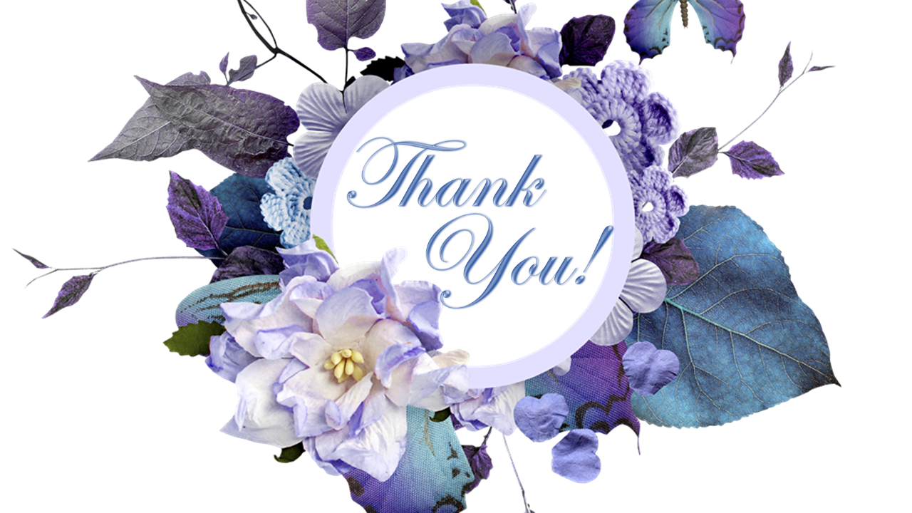 Thank You Images With Flowers For Ppt - Thank You Flowers - WeNeedFun ...