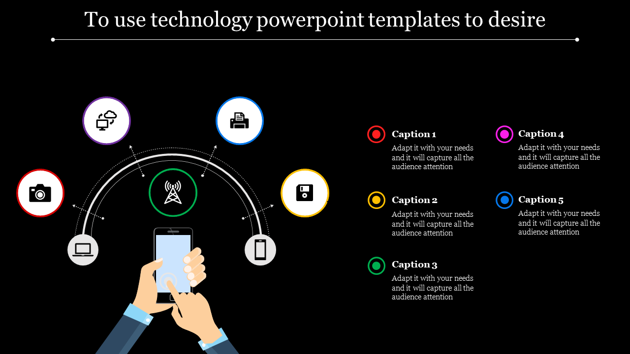 Technology PowerPoint Template and Google Slides