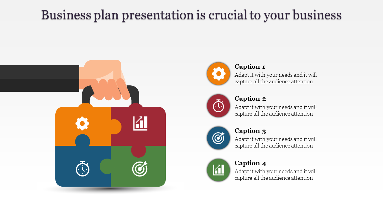 Suit-Case Model Business Plan Presentation Template