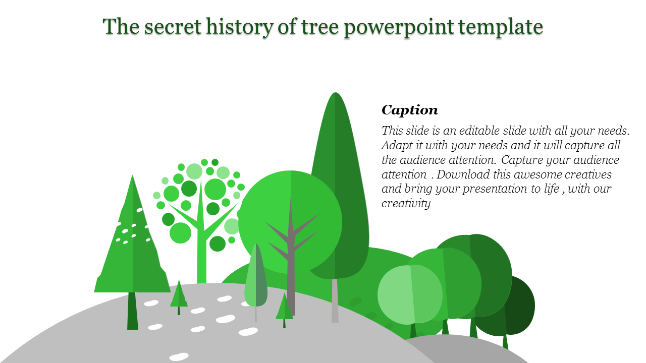 Extraordinary Tree PowerPoint Template and Google Slides