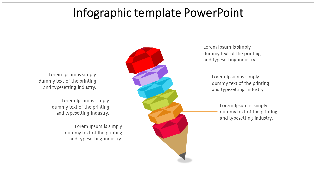 Innovative Infographic Template PowerPoint for Data Insights