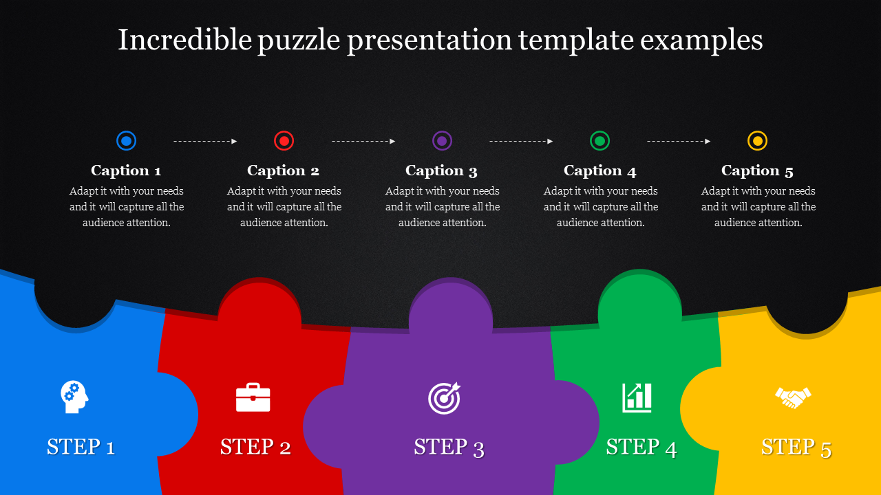 Puzzle PowerPoint Presentation Template and Google Slides