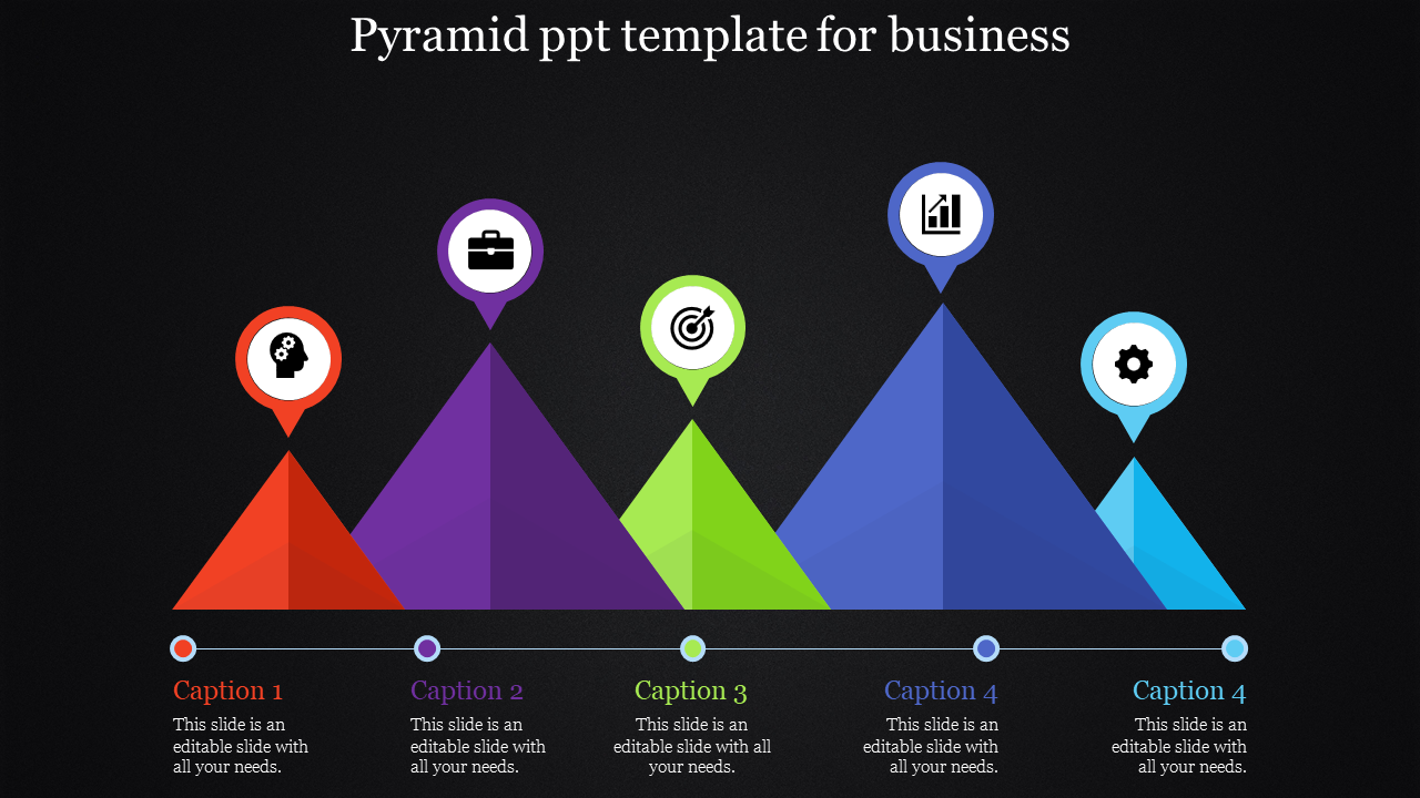 Get Involved in Linear Parallel Pyramid PPT Template