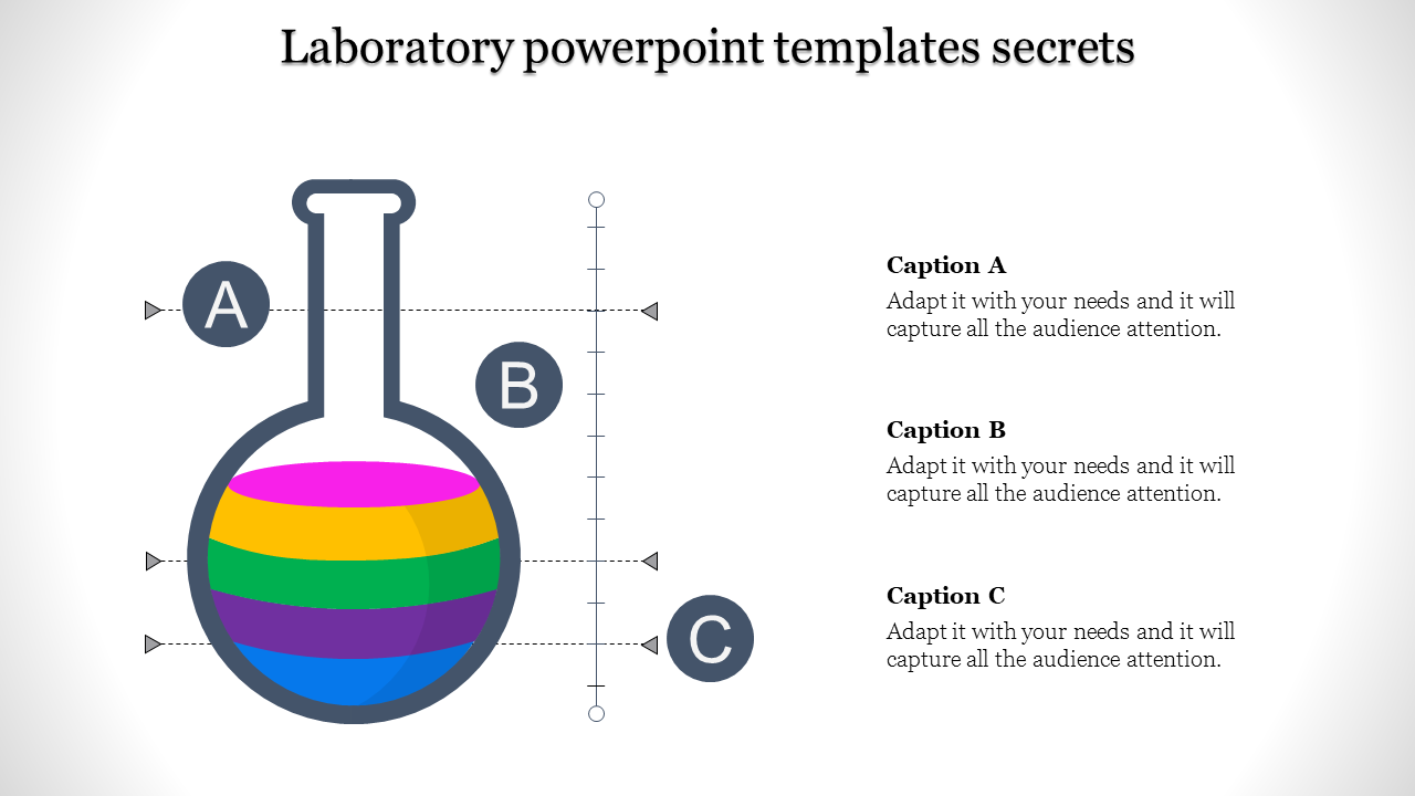 Multicolor Laboratory PowerPoint template and Google slides