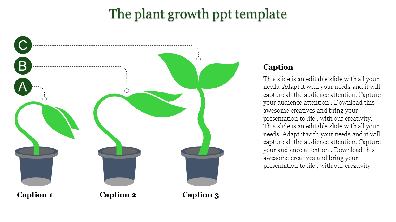 Our Predesigned Growth PPT Template Presentation-One Node