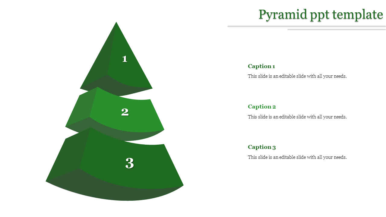 Pyramid PPT And Google Slides Template Design