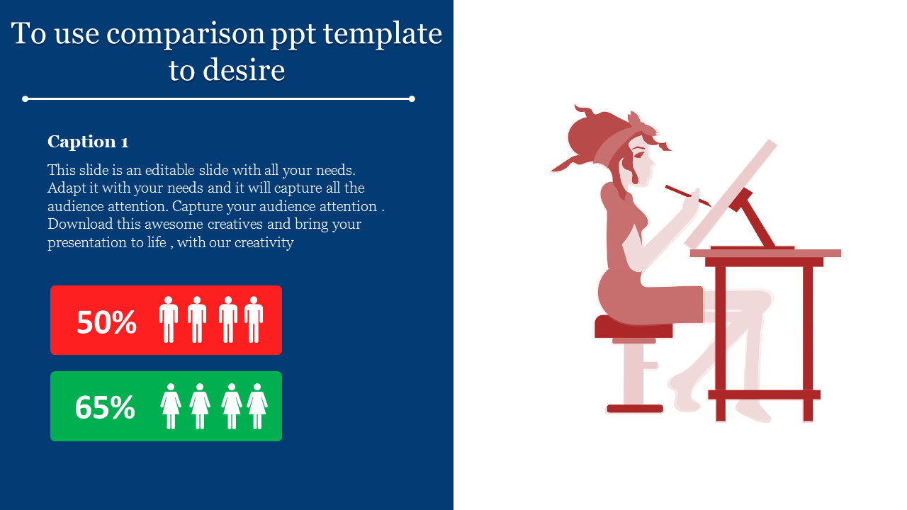 Comparison PowerPoint Template and Google Slides