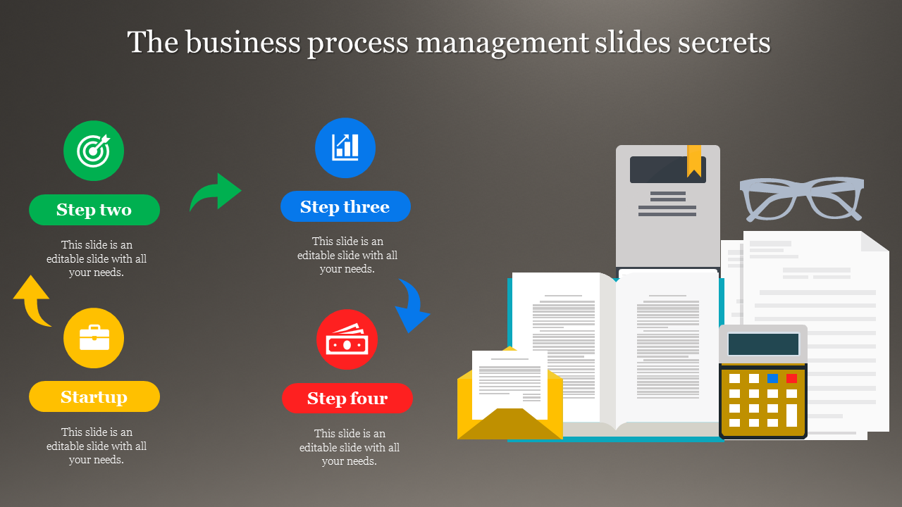 Business Process Management PowerPoint Slides Template