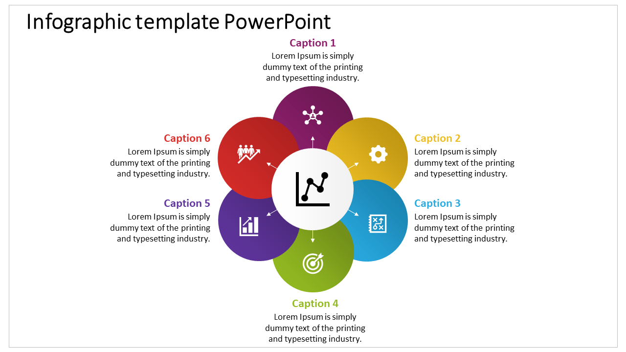 Infographic Template PowerPoint for Data Presentations