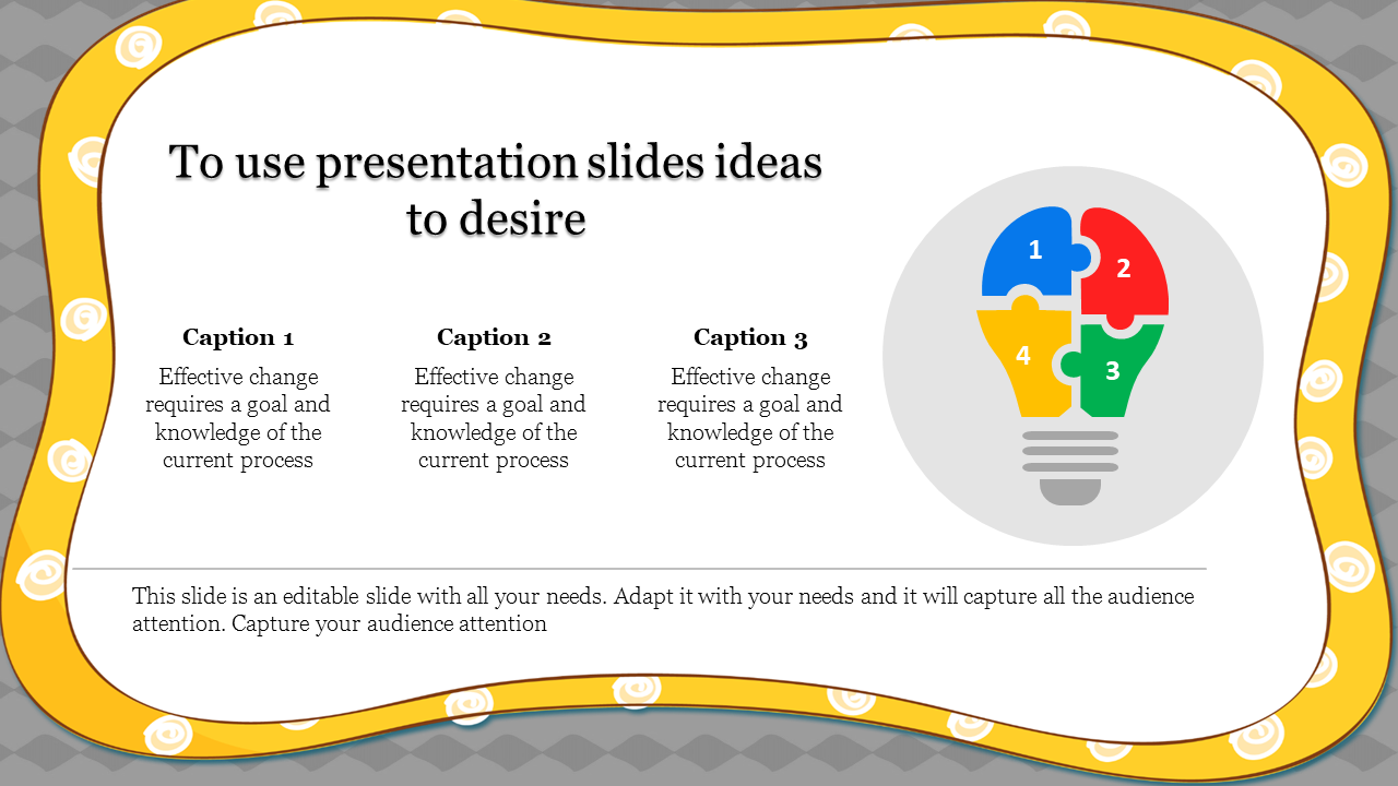 Ideas Presentation Slides and Google Slides Themes