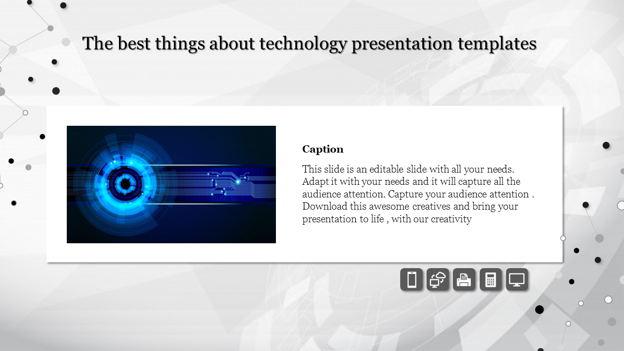 Technology Presentation PowerPoint Template and Google Slides Themes