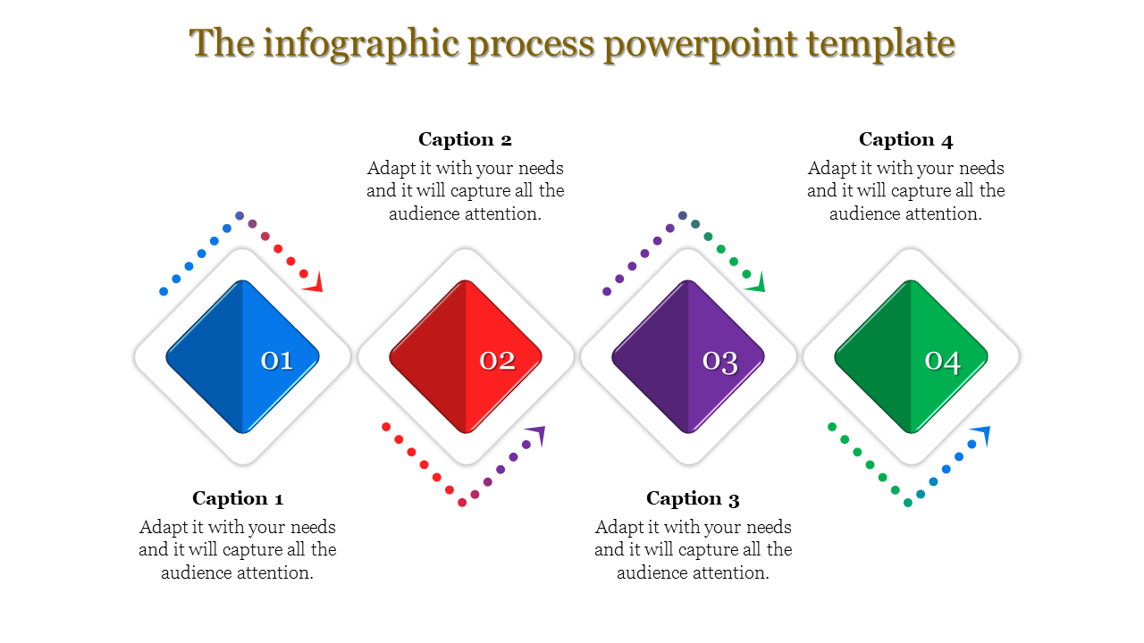 Creative Process PPT Template for Workflow Management