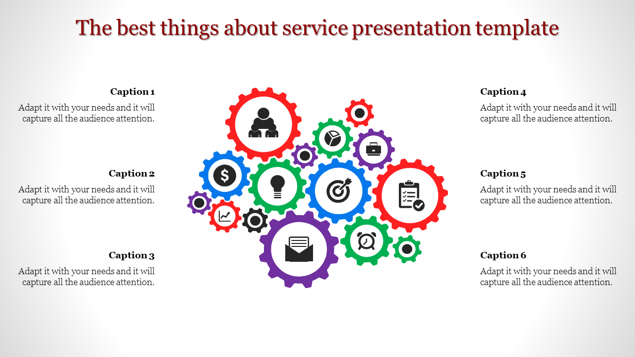 Service Presentation Template for Professional Services