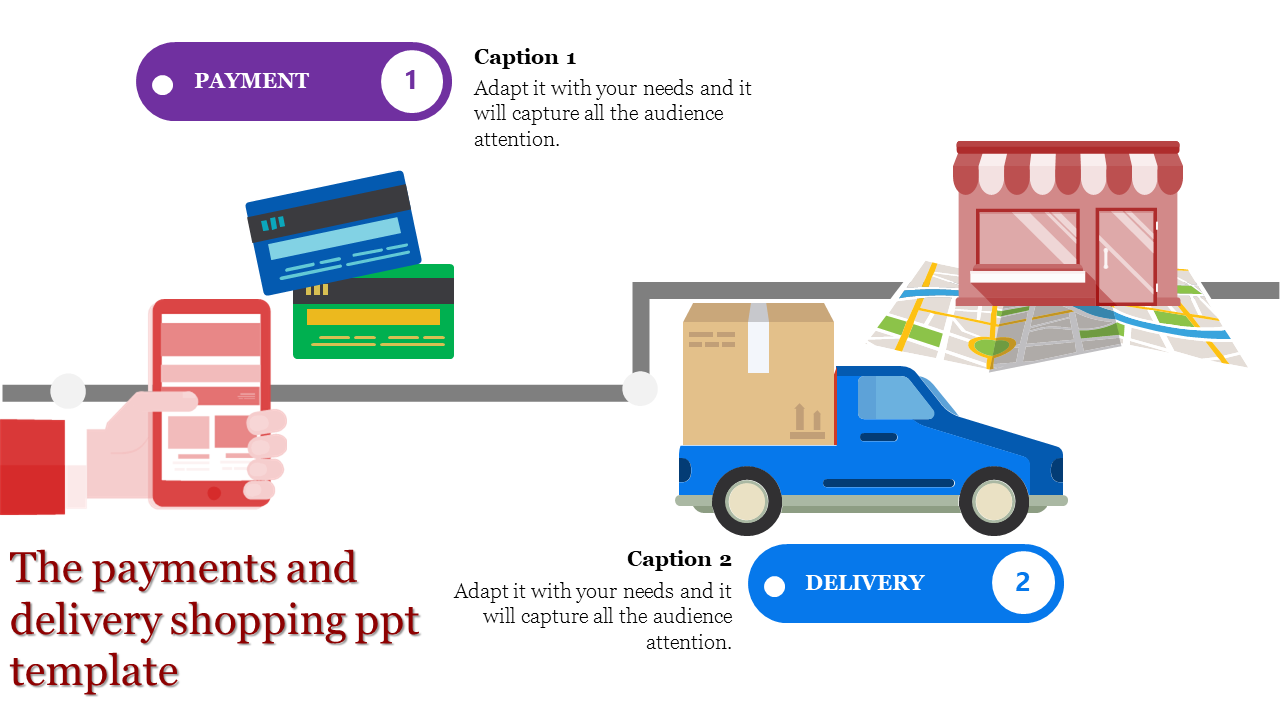 Shopping PPT Template and Google Slides