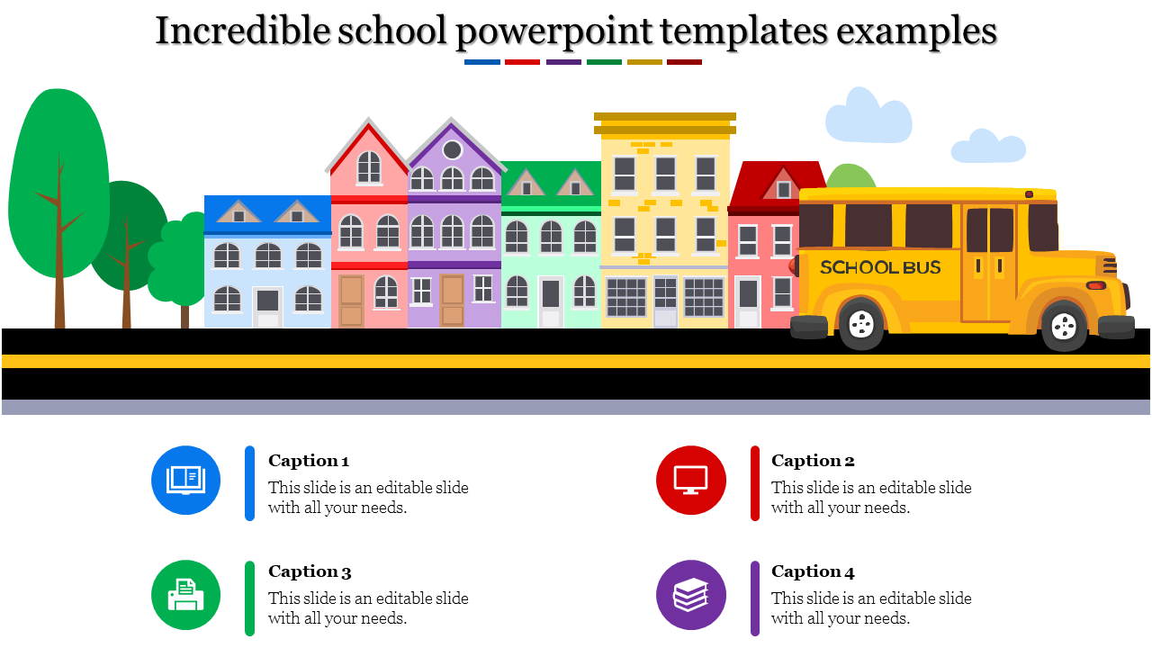 School PowerPoint Template and Google Slides