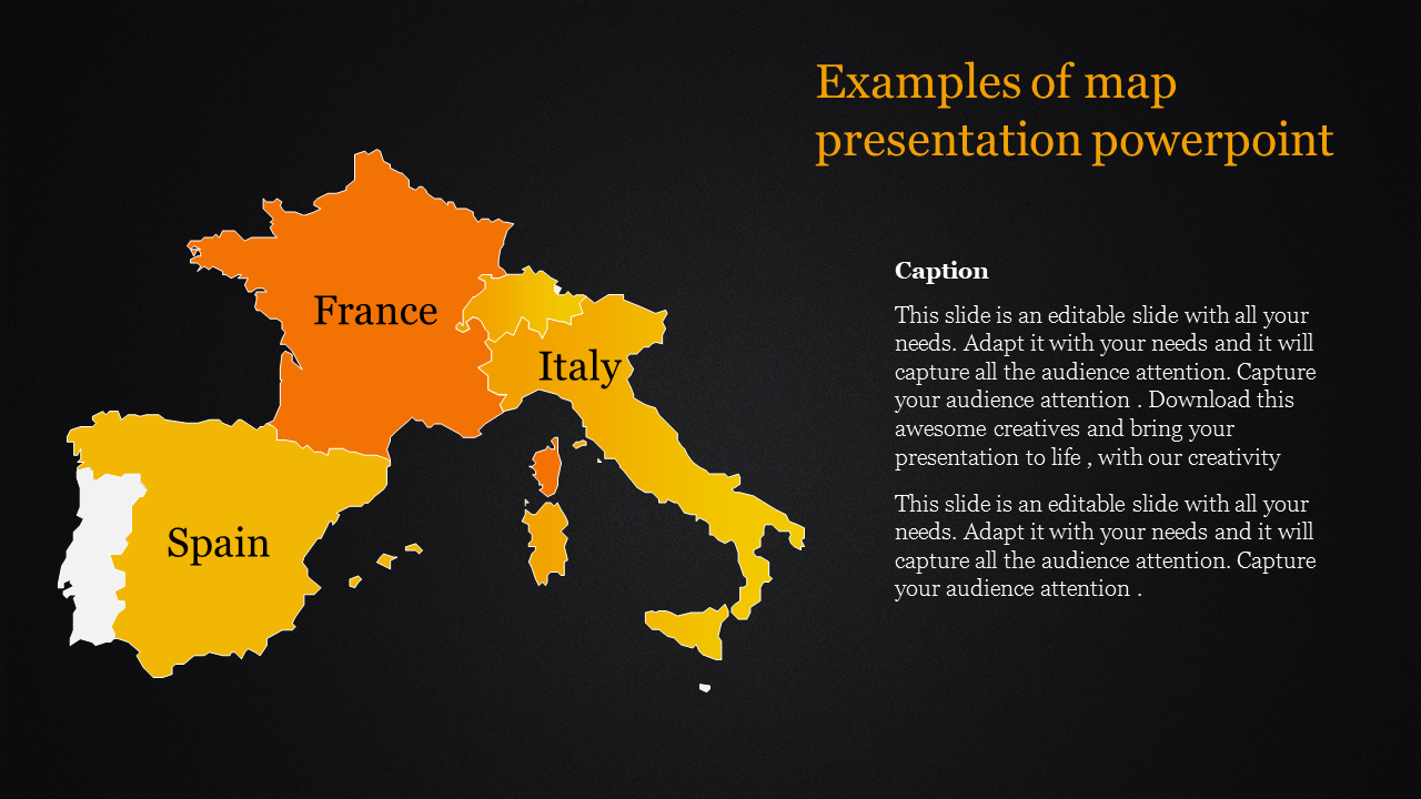 Get our Map Presentation PPT And Google Slides