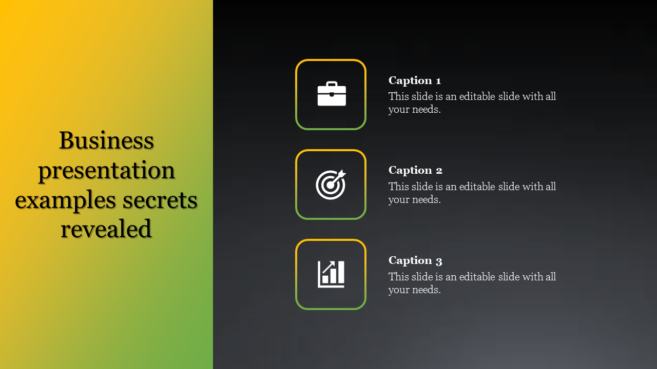 Business Presentation Example PPT And Google Slides 