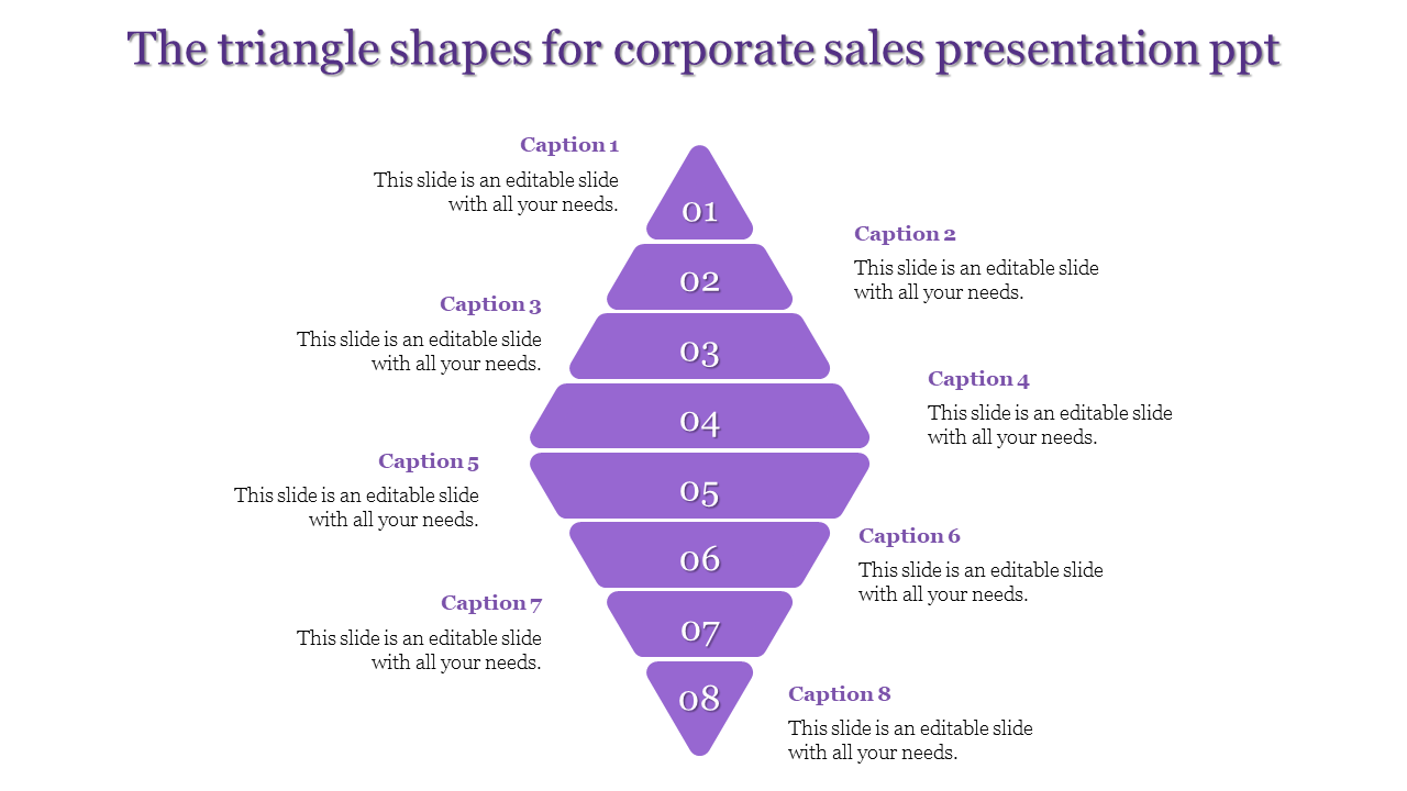 Simple Corporate Sales Presentation PPT And Google Slides