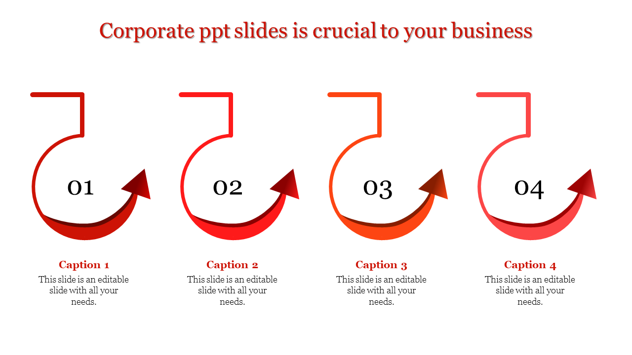 Corporate PPT Template Slides for Effective Business Talks