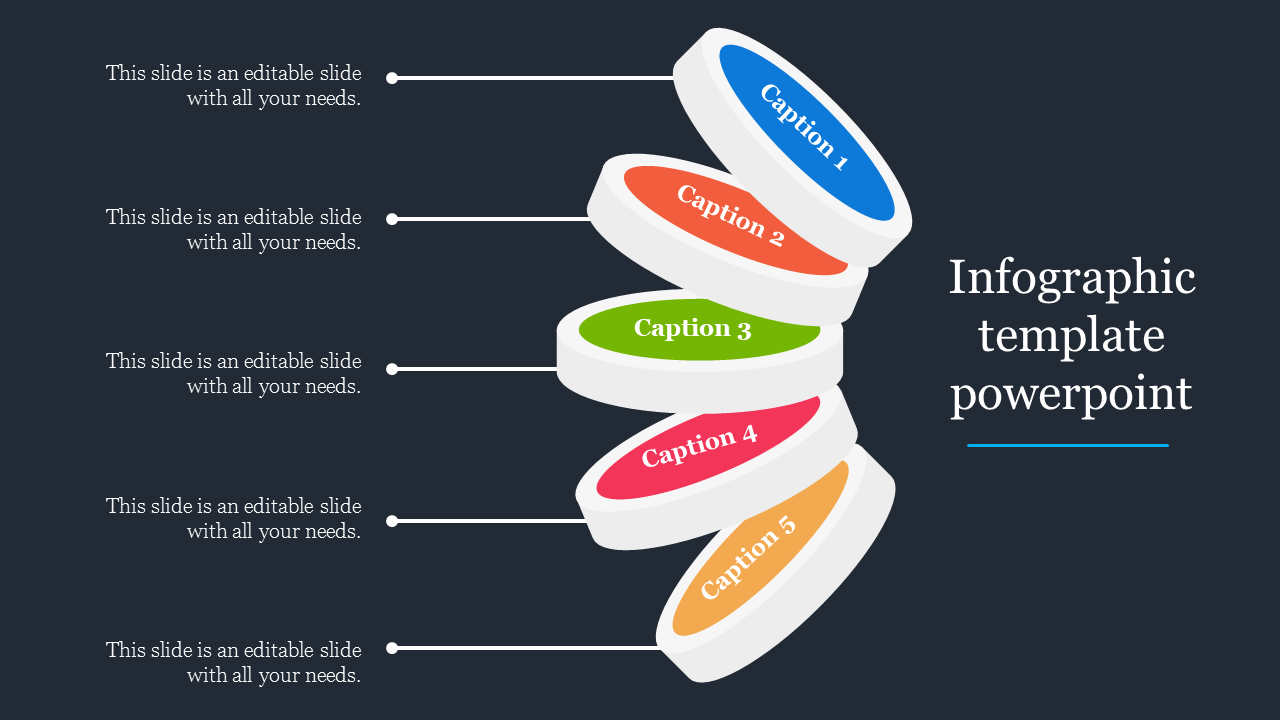 Infographic Template PowerPoint for Business Analysis