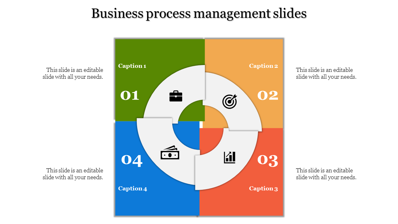 Professional Business Process Management PPT Slides