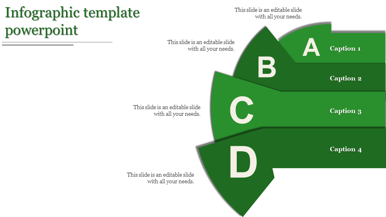 Creative Infographic Template PowerPoint for Visual Impact