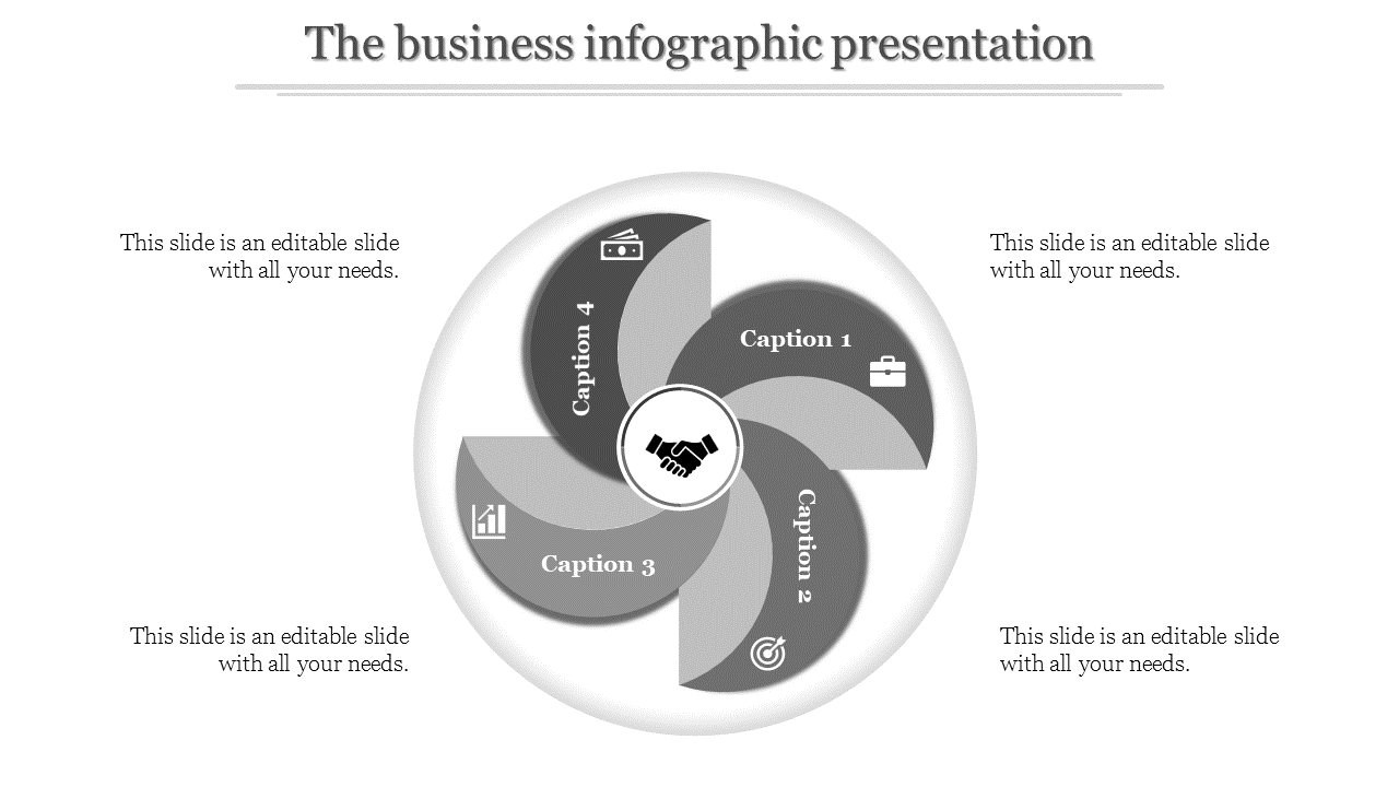 Engaging Infographic PPT Presentation for Key Metrics