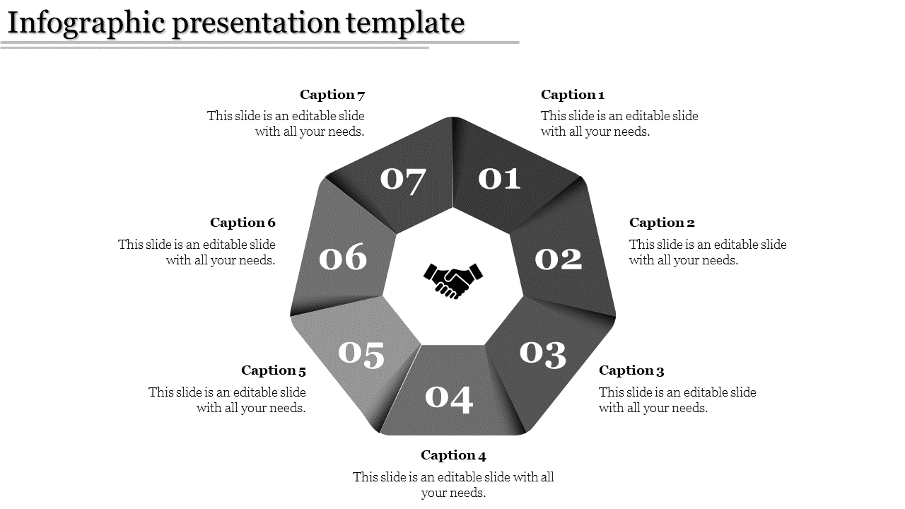 Infographic PPT Template for Communication Purpose