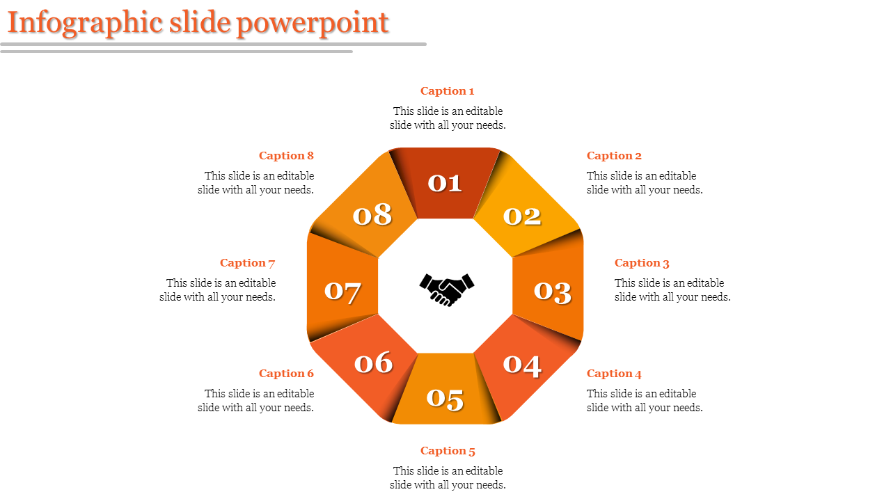 Infographic Slide PowerPoint for Clear Data Visualization