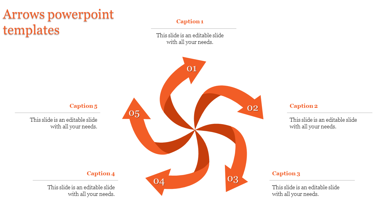 Arrows PowerPoint Templates for Clear Process Flow