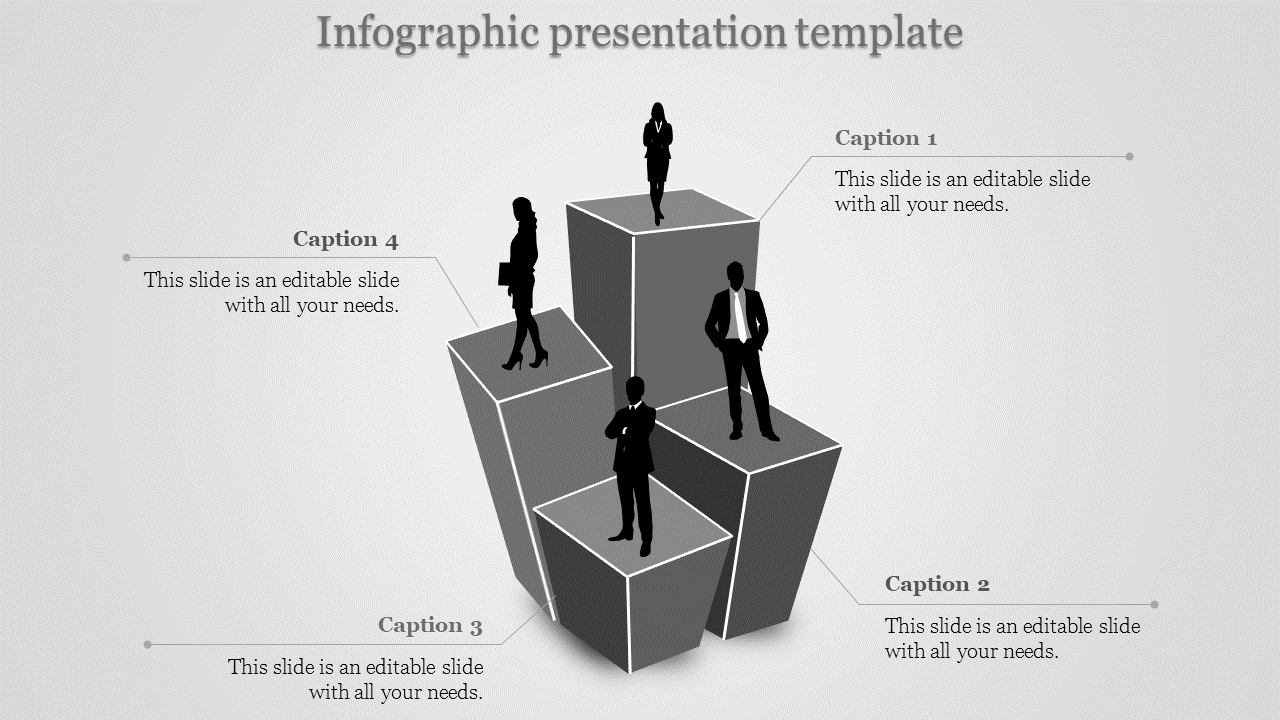 Awesome Infographic Presentation Templates and Themes In Grey Color