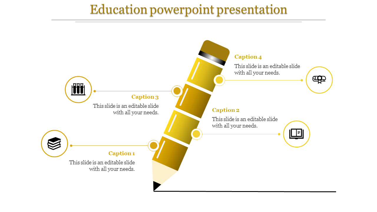 Education PowerPoint Presentation for Classroom Use