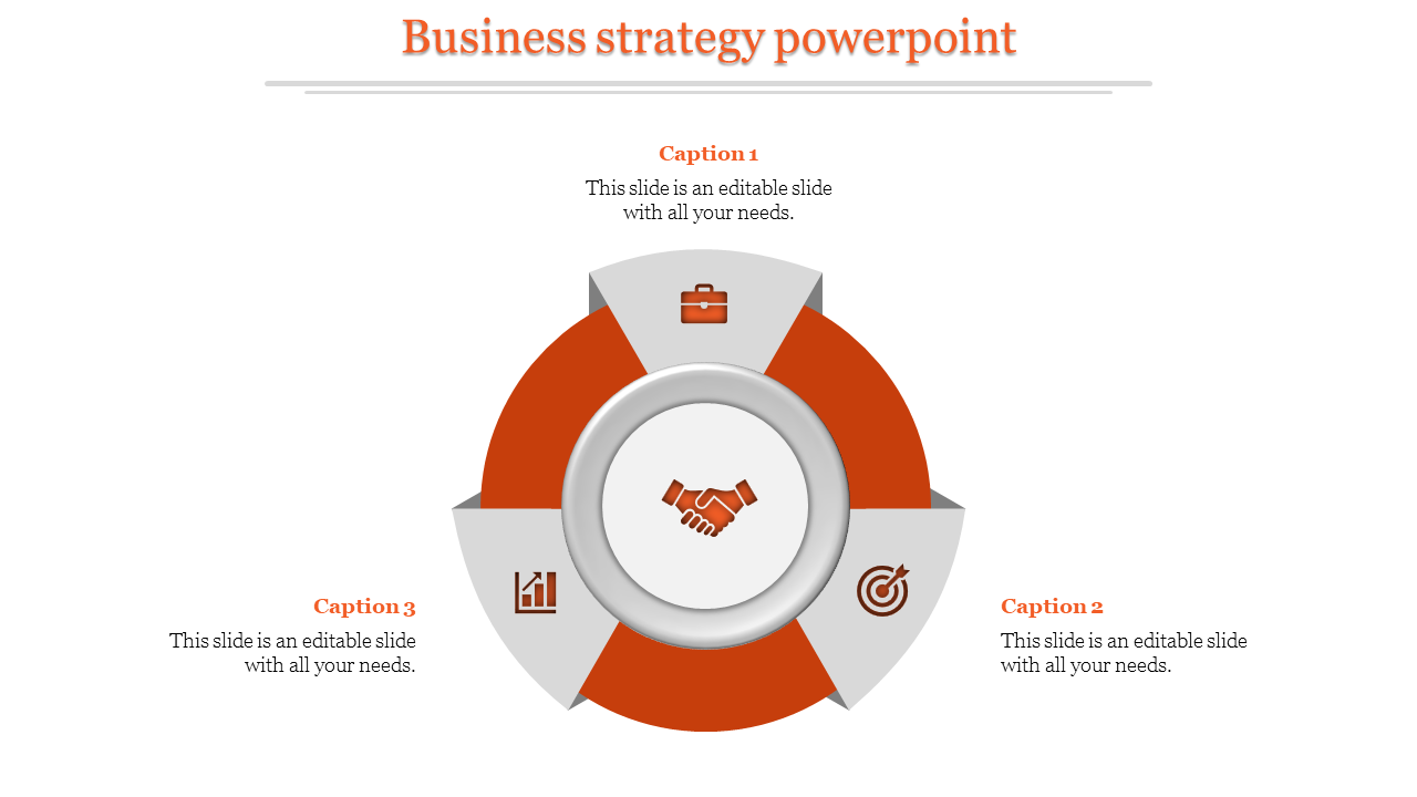 Amazing Business Strategy PowerPoint Template for Planning