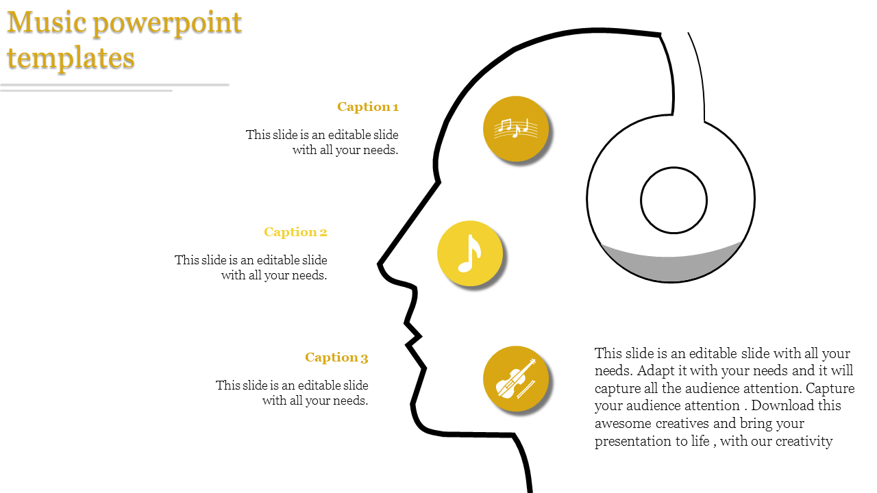 Music PowerPoint Presentation Templates and Google Slides