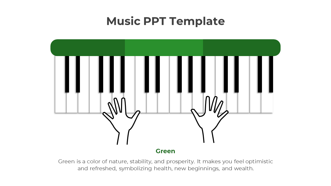 Our Predesigned Music PowerPoint and Google Slides Template