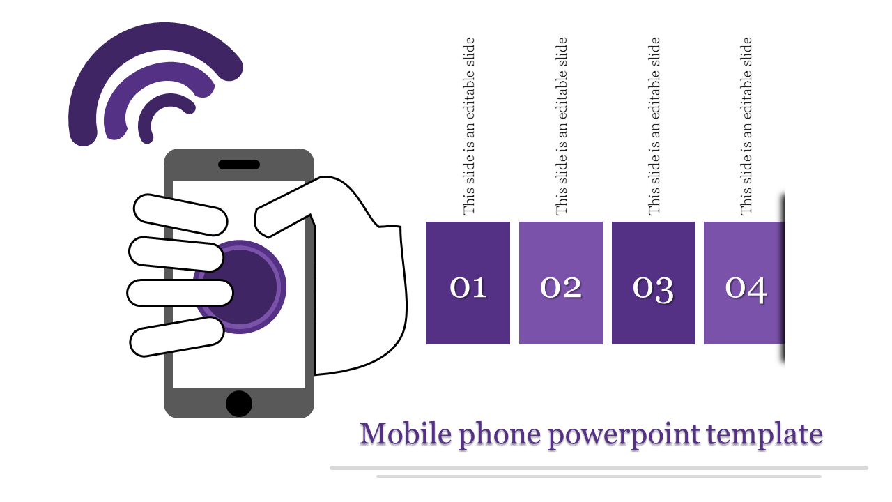 Our Predesigned Mobile Phone PowerPoint Template Slides