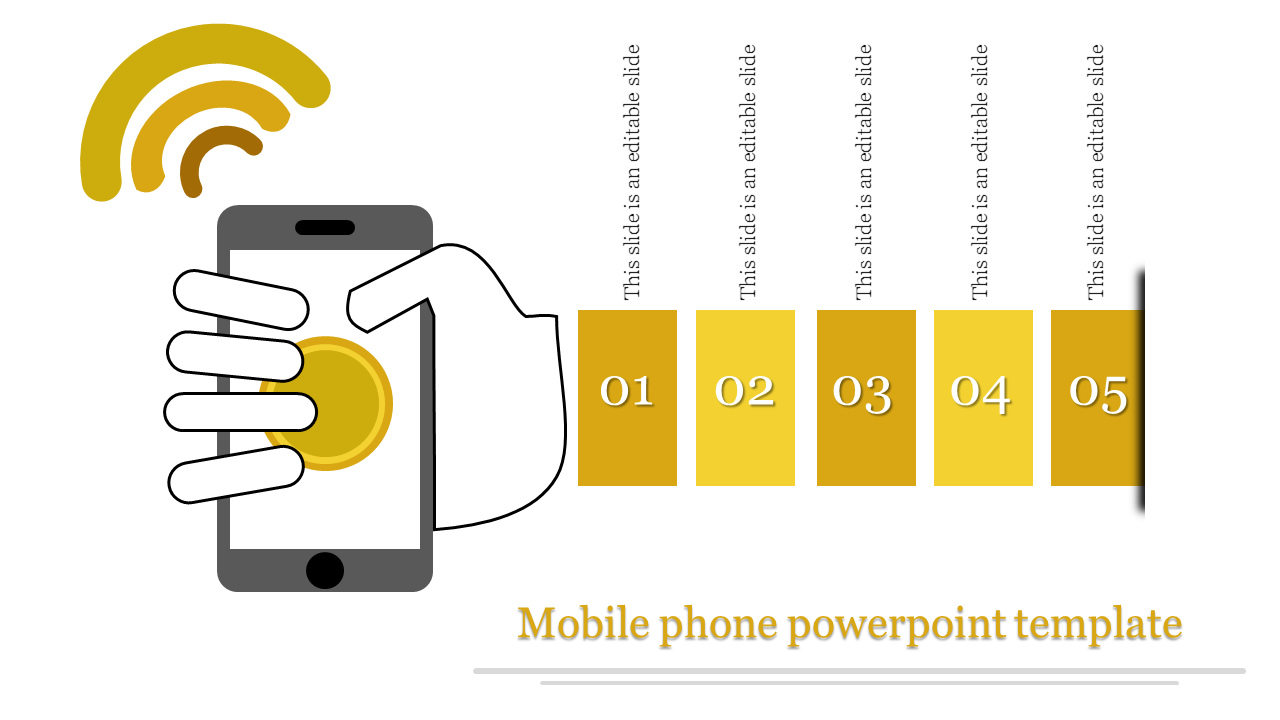 Best Mobile Phone PowerPoint Template Presentation