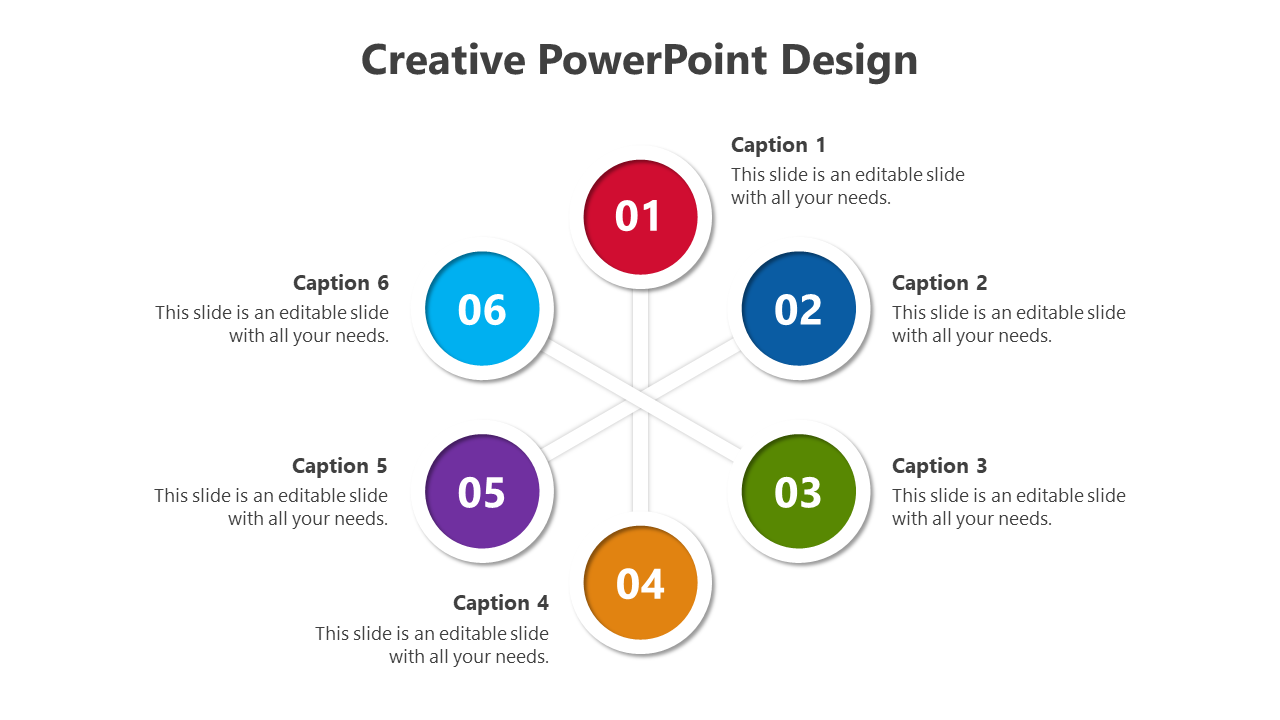 Colorful Circle Infographic PowerPoint And Google Slides