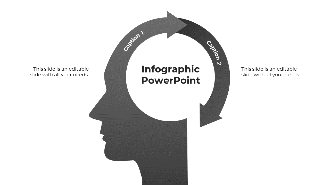 Two Options Infographic For PowerPoint And Google Slides