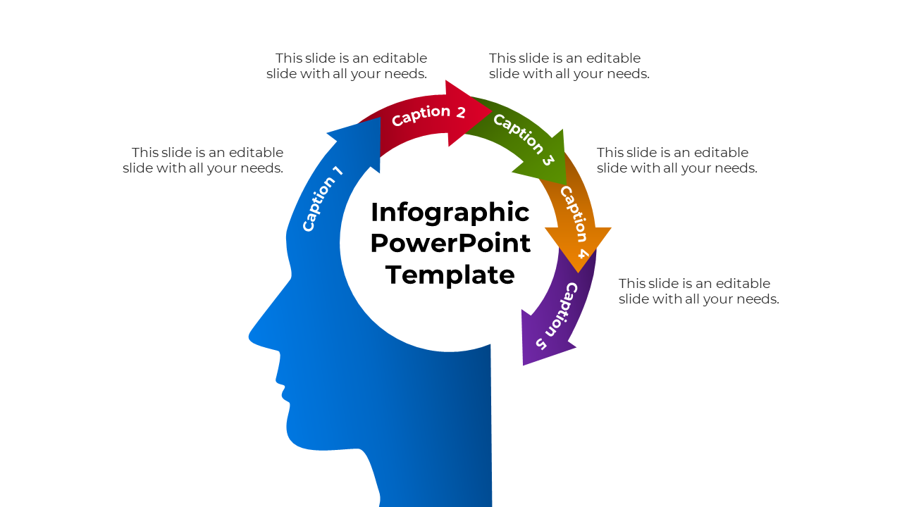 Get Multicolor Infographic For PowerPoint And Google Slides