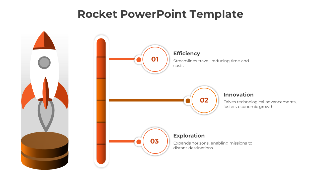 Rocket PowerPoint Template and Google Slides Themes